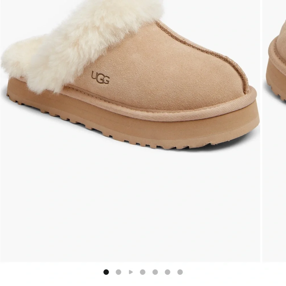 UGG big kid Cozy Shearling-Lined Slip-On Clog